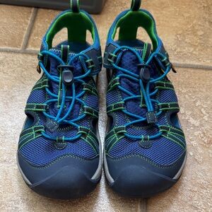 Teva Kids Blue and Green Water Shoes